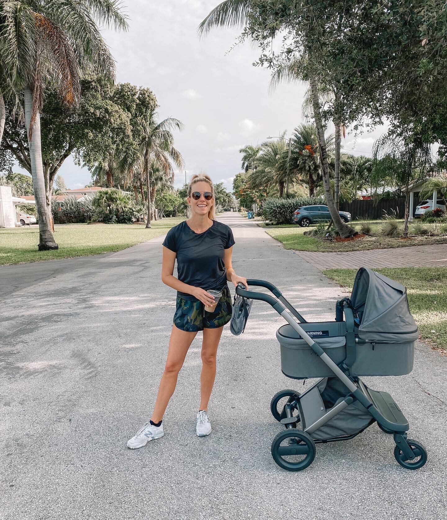 early morning coffee walks because Brody says sleeping in isn&rsquo;t on trend this summer 🤘🏻☕️🌿 from our neighborhood to yours, happy sunday sweet friends 🌙🕊 || #LaloFam #UpAndAtEm #GoodMorning