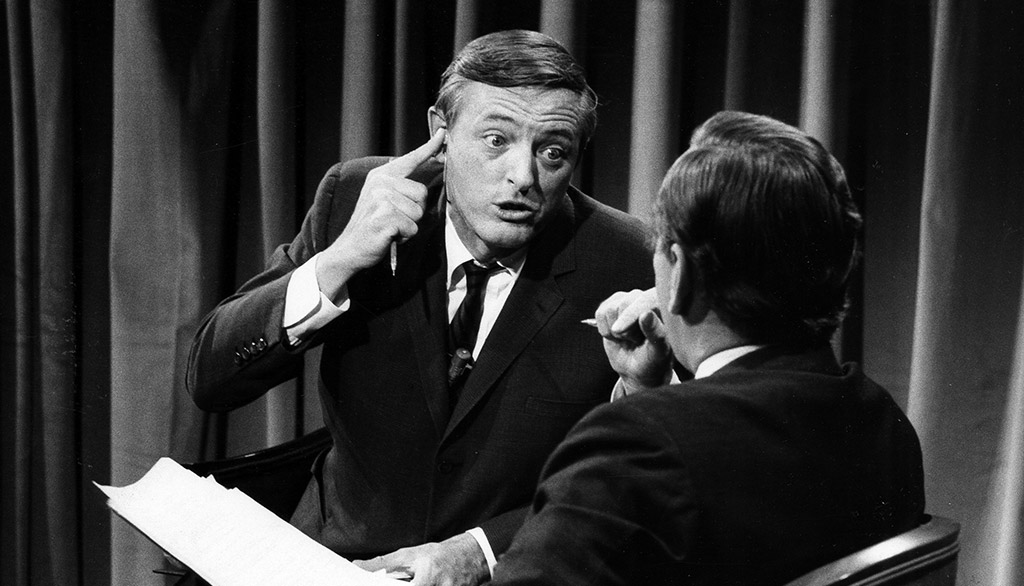 William F. Buckley and Gore Vidal in BEST OF ENEMIES