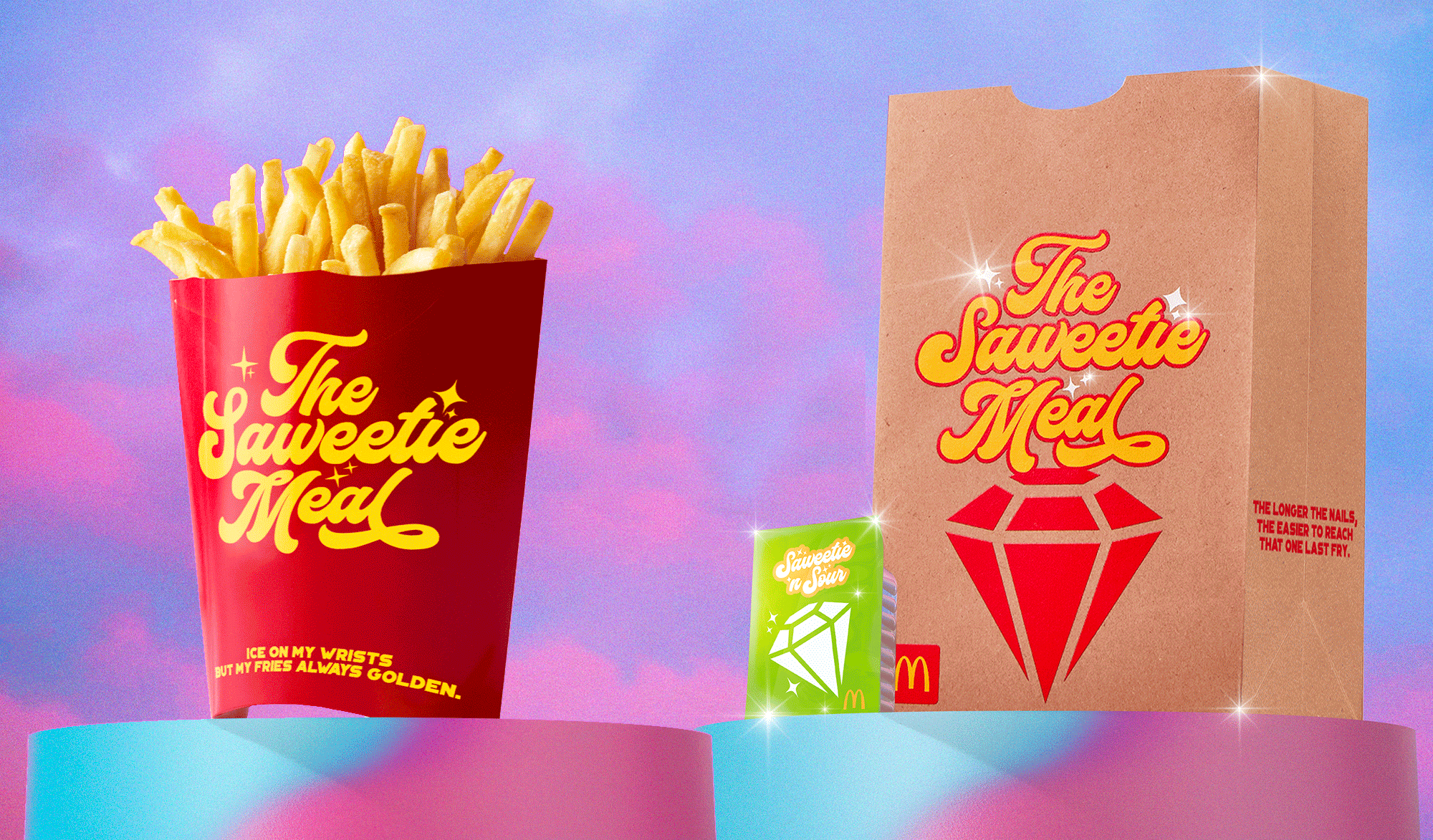 Custom Saweetie Meal.gif