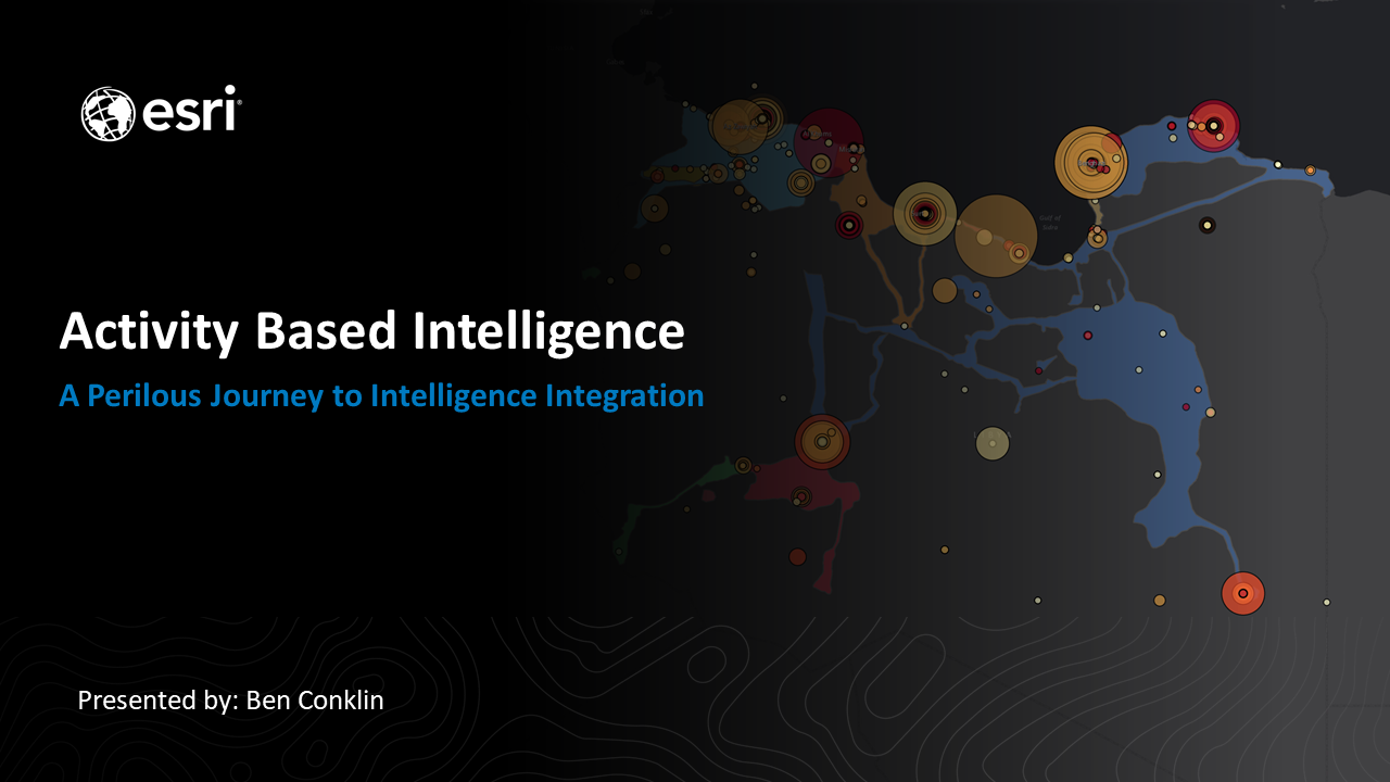 Activity Based Intelligence: A Perilous Journey to Intelligence Integration