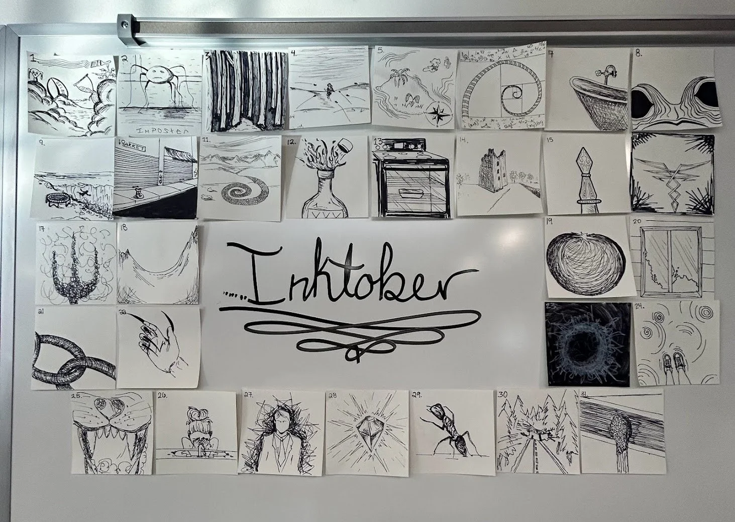  Inktober prompts 2024 