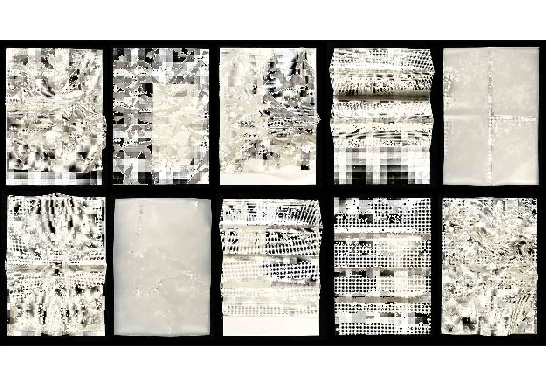 Landscape Series: 10 sheets of 210 x 297mm laser cut watercolour paper and tracing paper