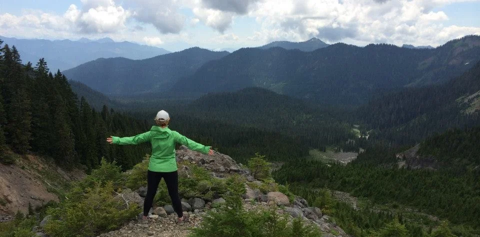 One of my first hikes on mt. baker (the "scott paul trail")