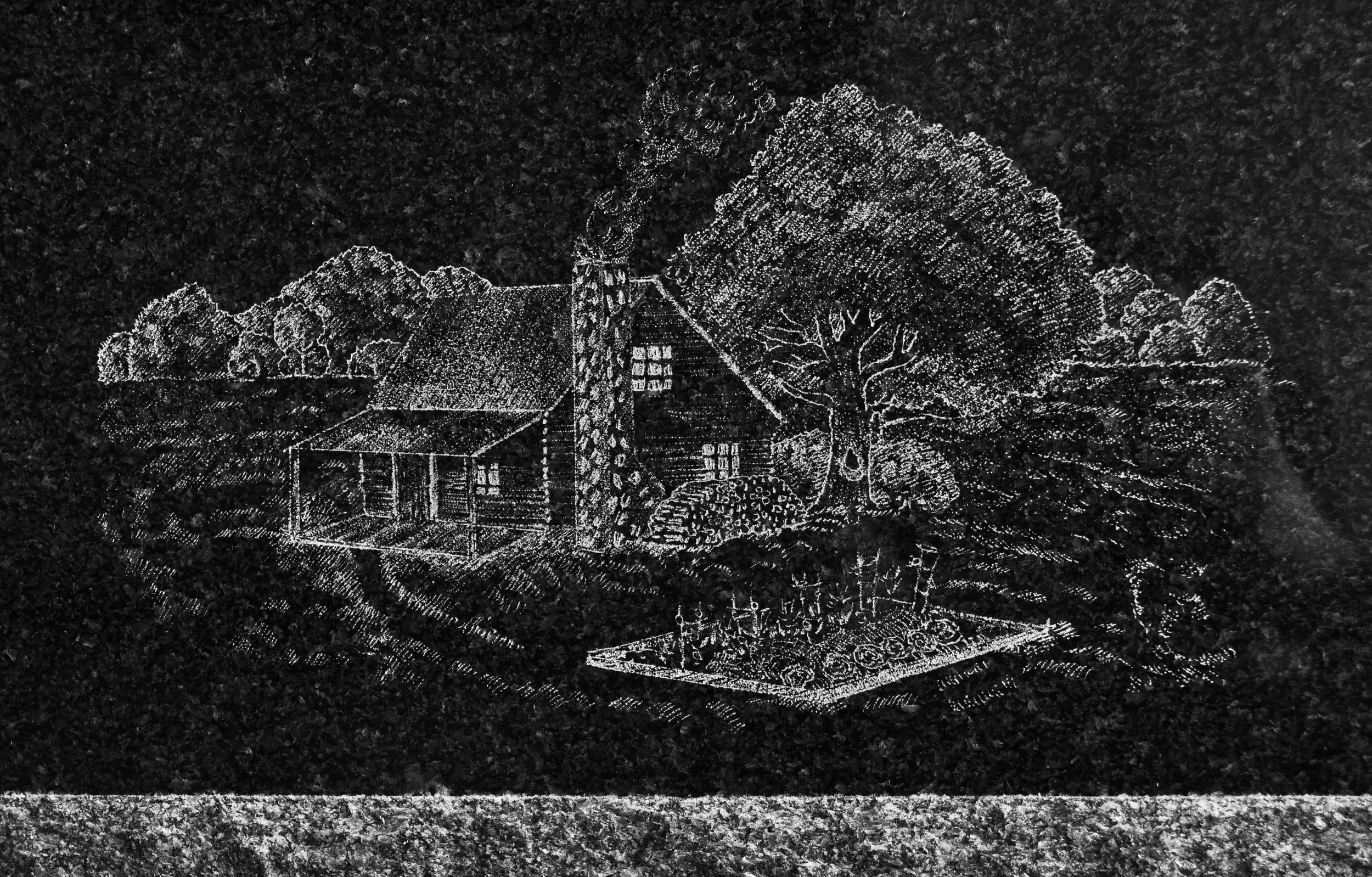 MMilliken_HouseEtching