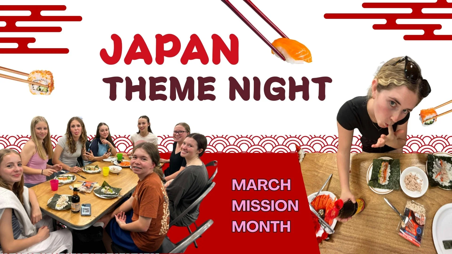 NBC Youth Japanese Theme Night