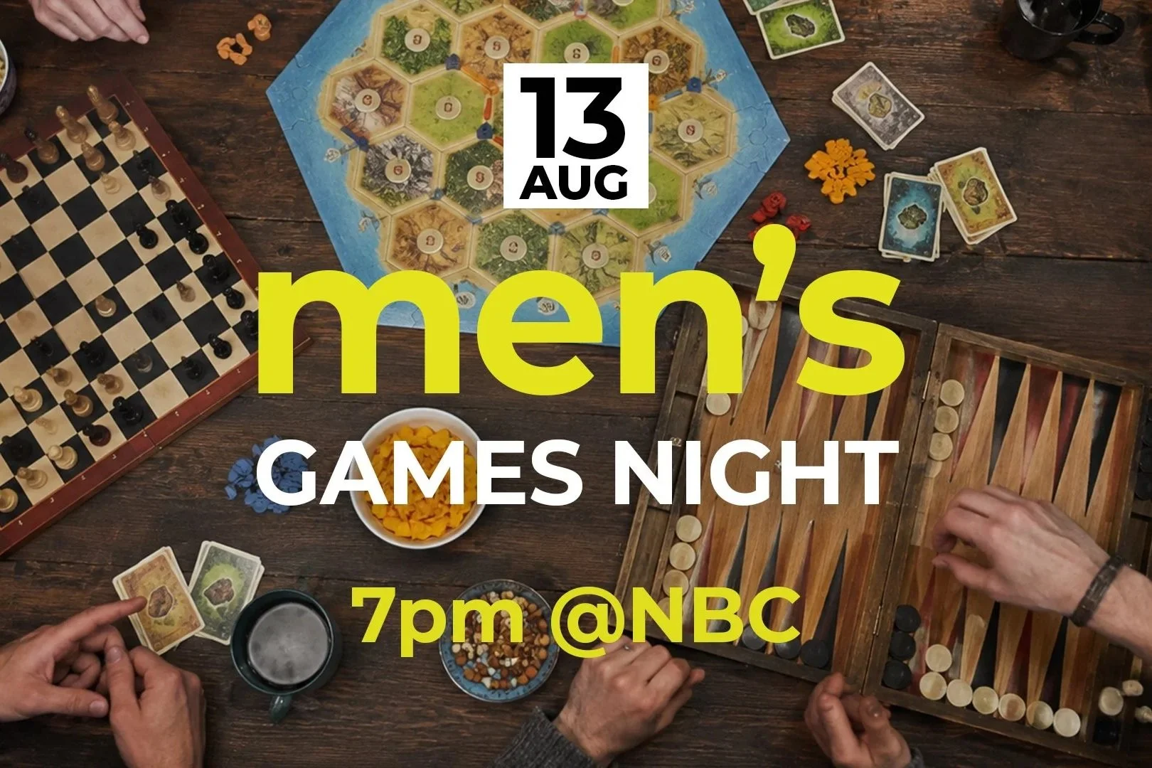 Men's Games Night 