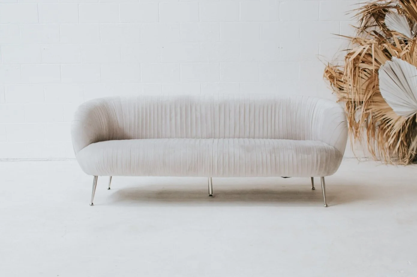 Perugia Velvet Lounge - Silver