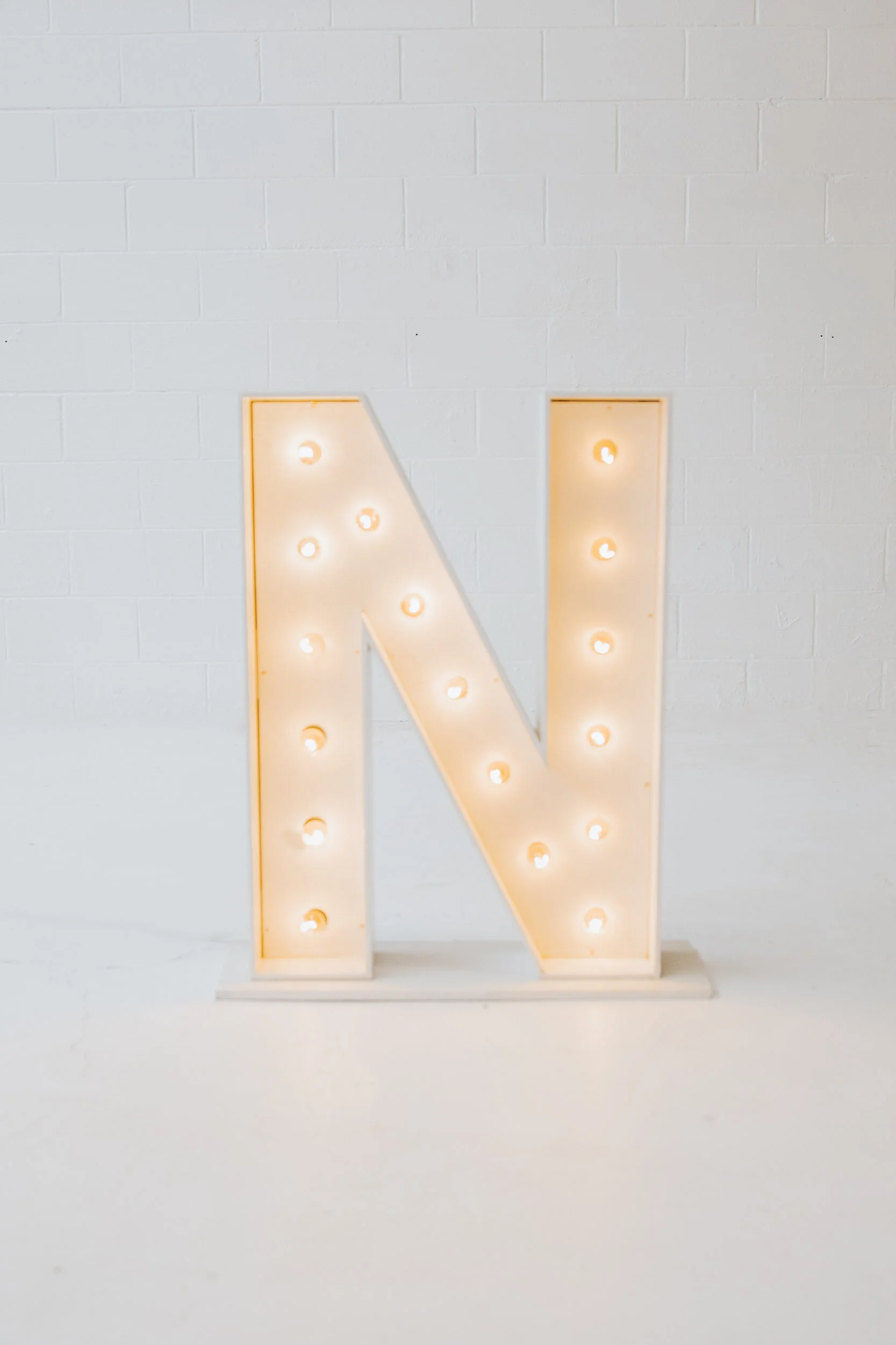 Illuminated Letter N