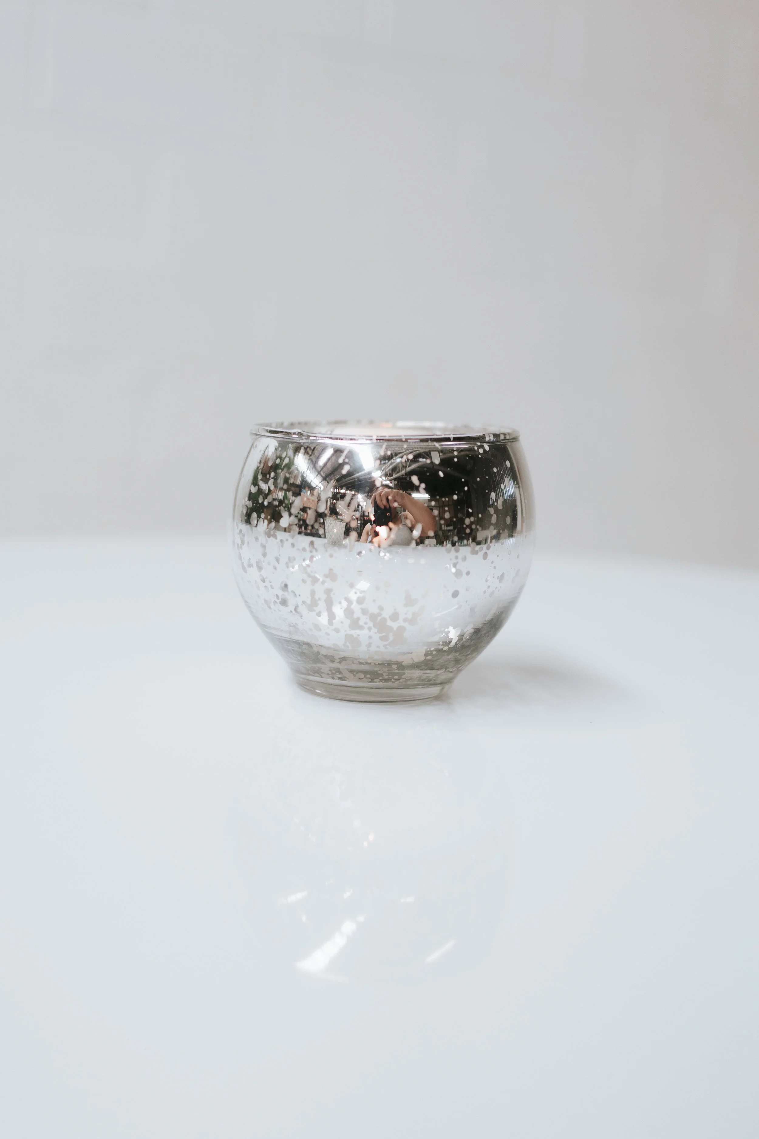 Silver Mercury Votive - Large