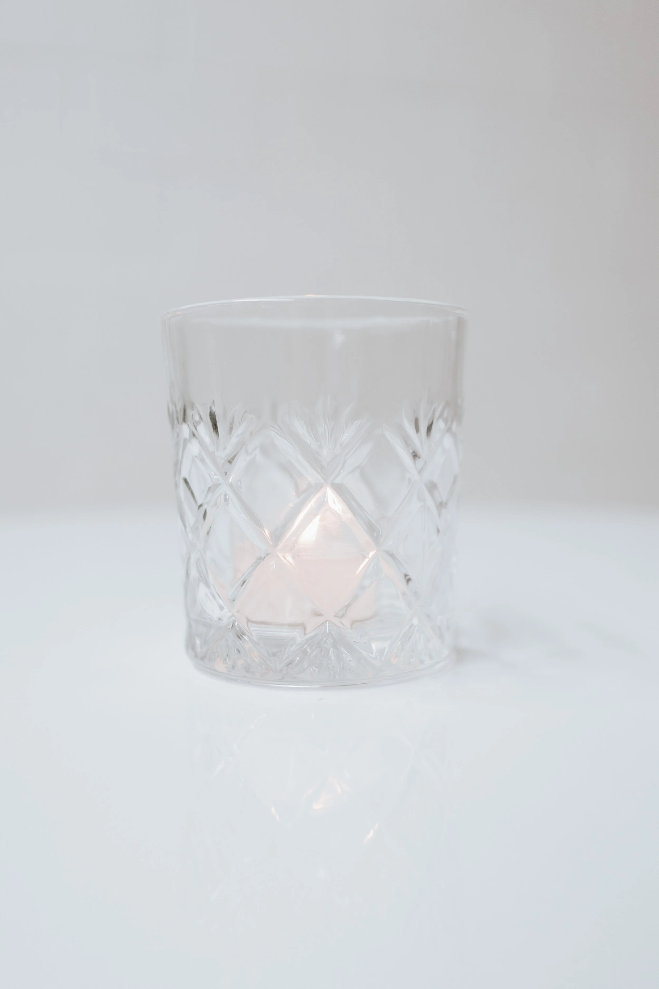 Cut Glass Votive