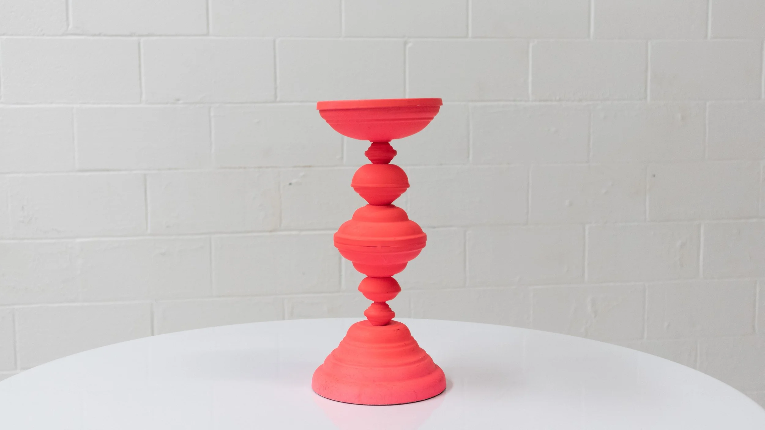 Fluro Pink Candle Stick