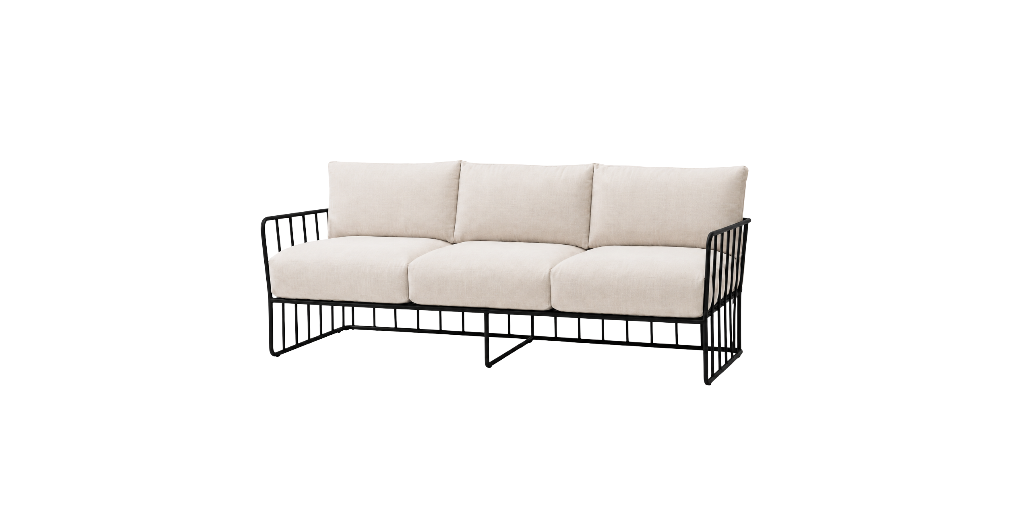 Metal Lounge - Black