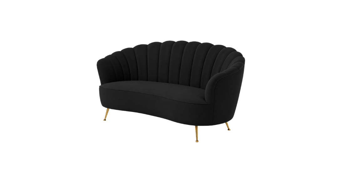 Manhattan Velvet Lounge - Black