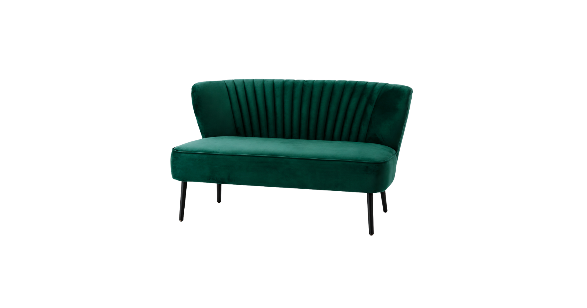 Coco Velvet Lounge - Emerald