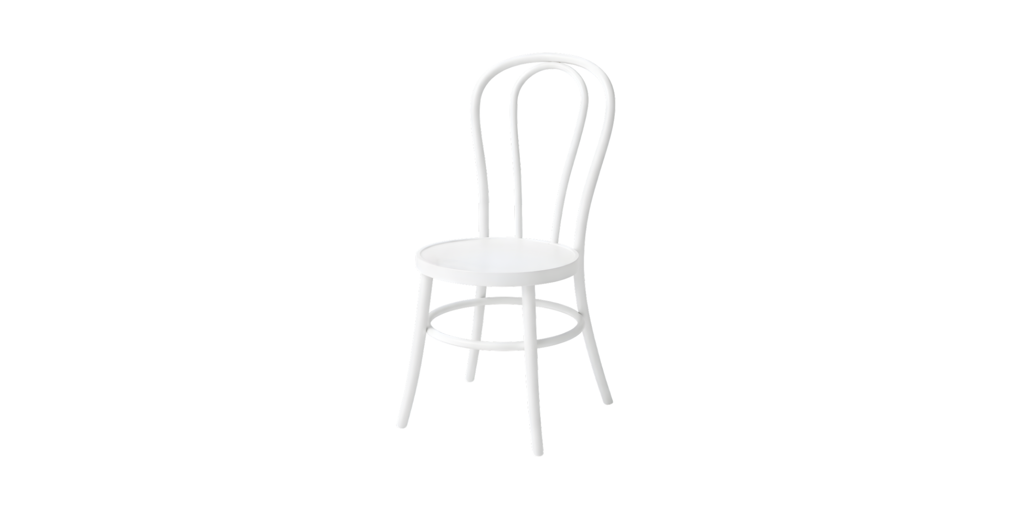 Bentwood Dining Chair - White