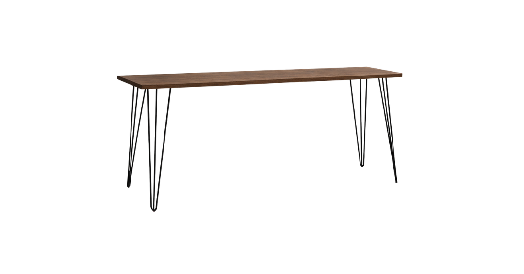 Long Hairpin Dry Bar - Dark Oak