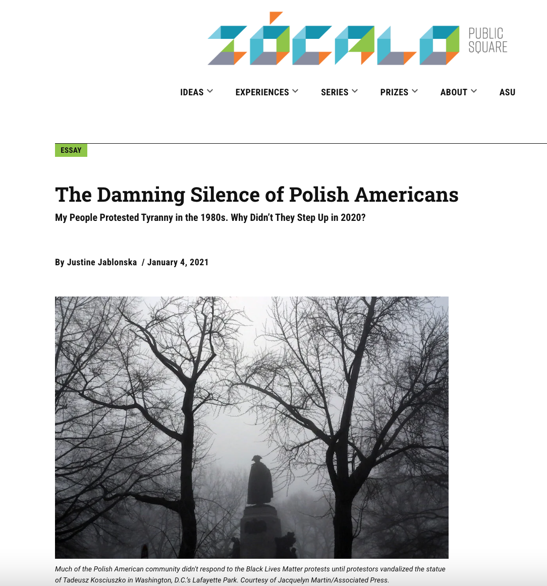 The Damning Silence of Polish Americans