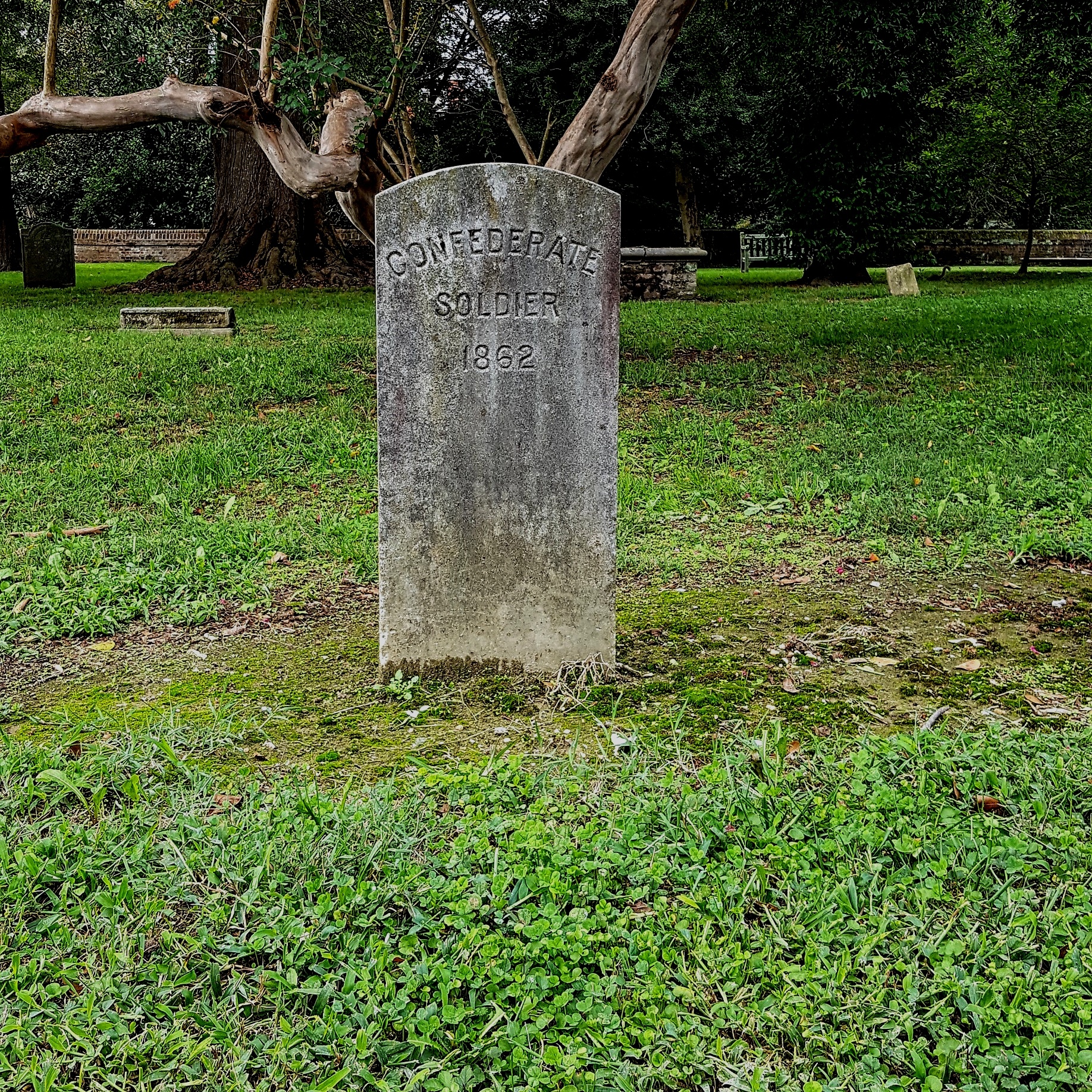 Confederate Soldier - Church Graveyard
