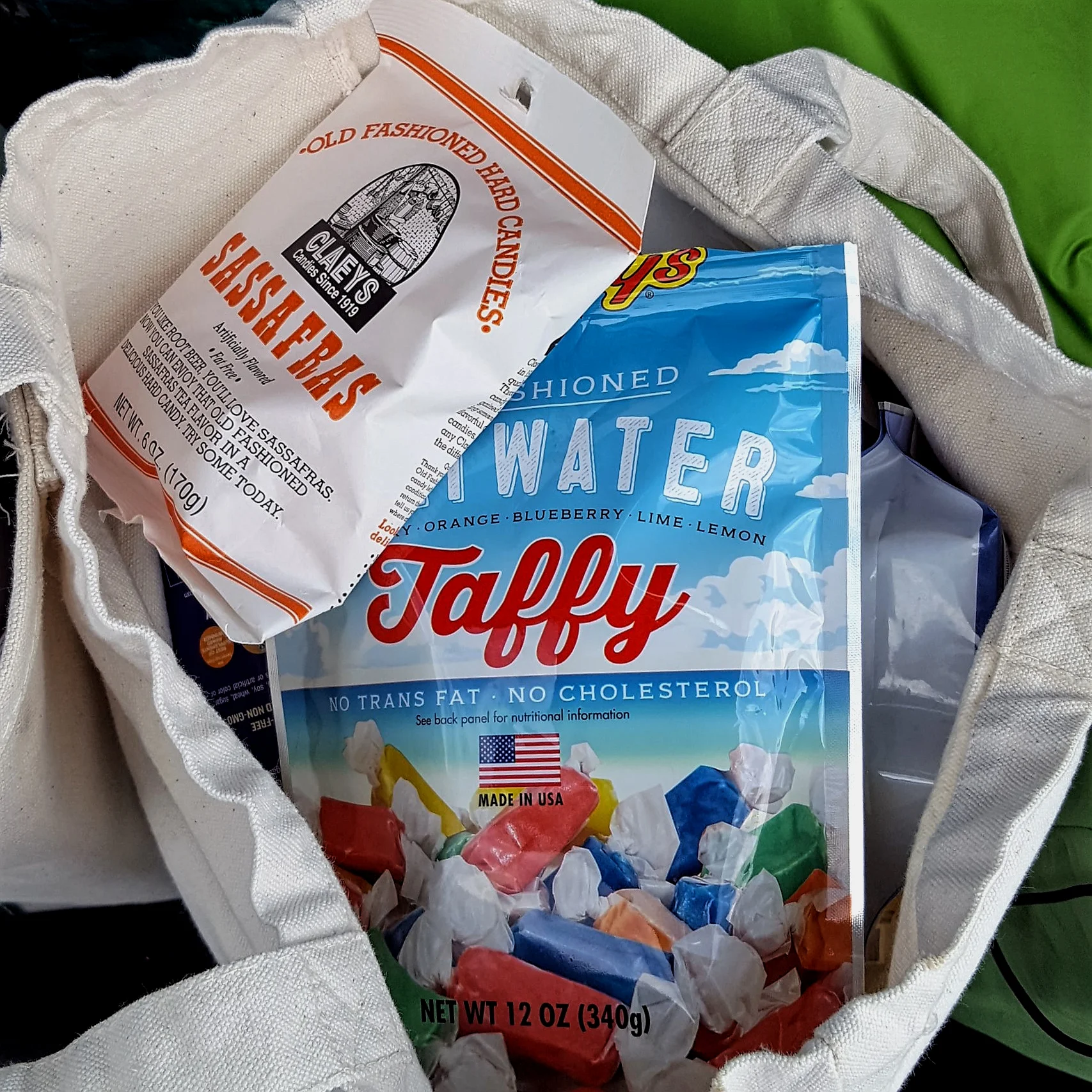 Sassafras & Saltwater Taffy from Stukey's