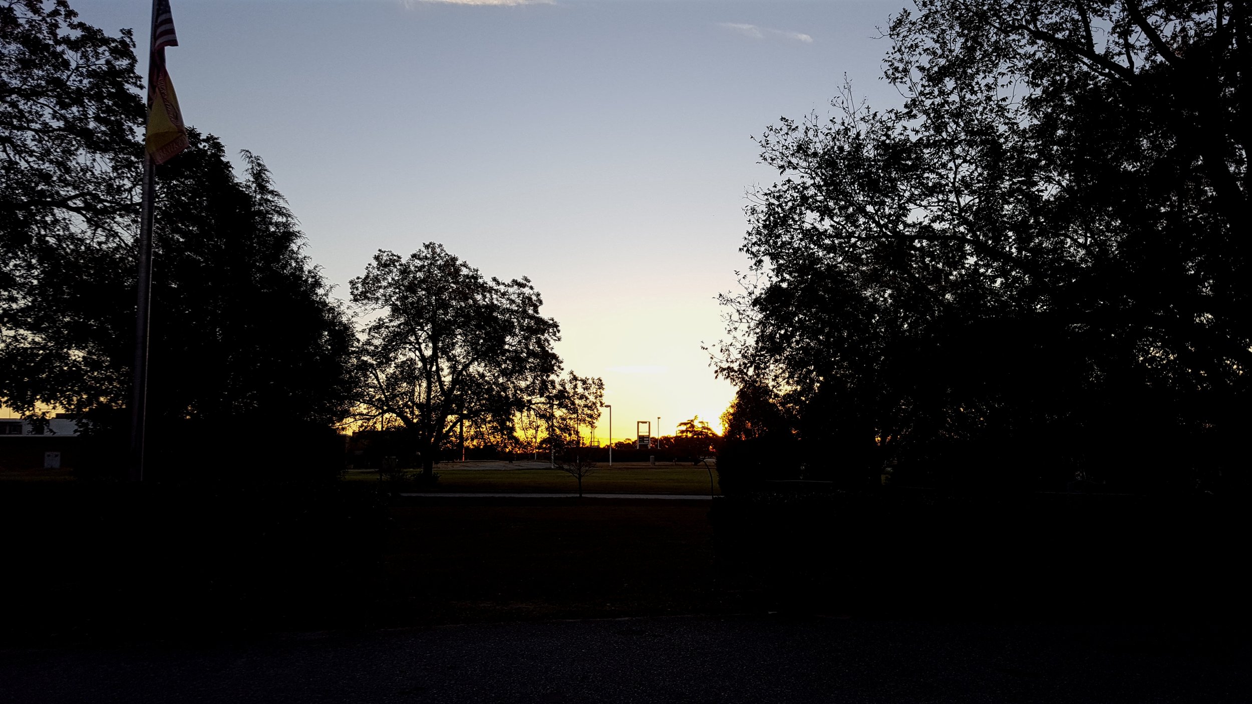 Leaving Cordele at Dawn
