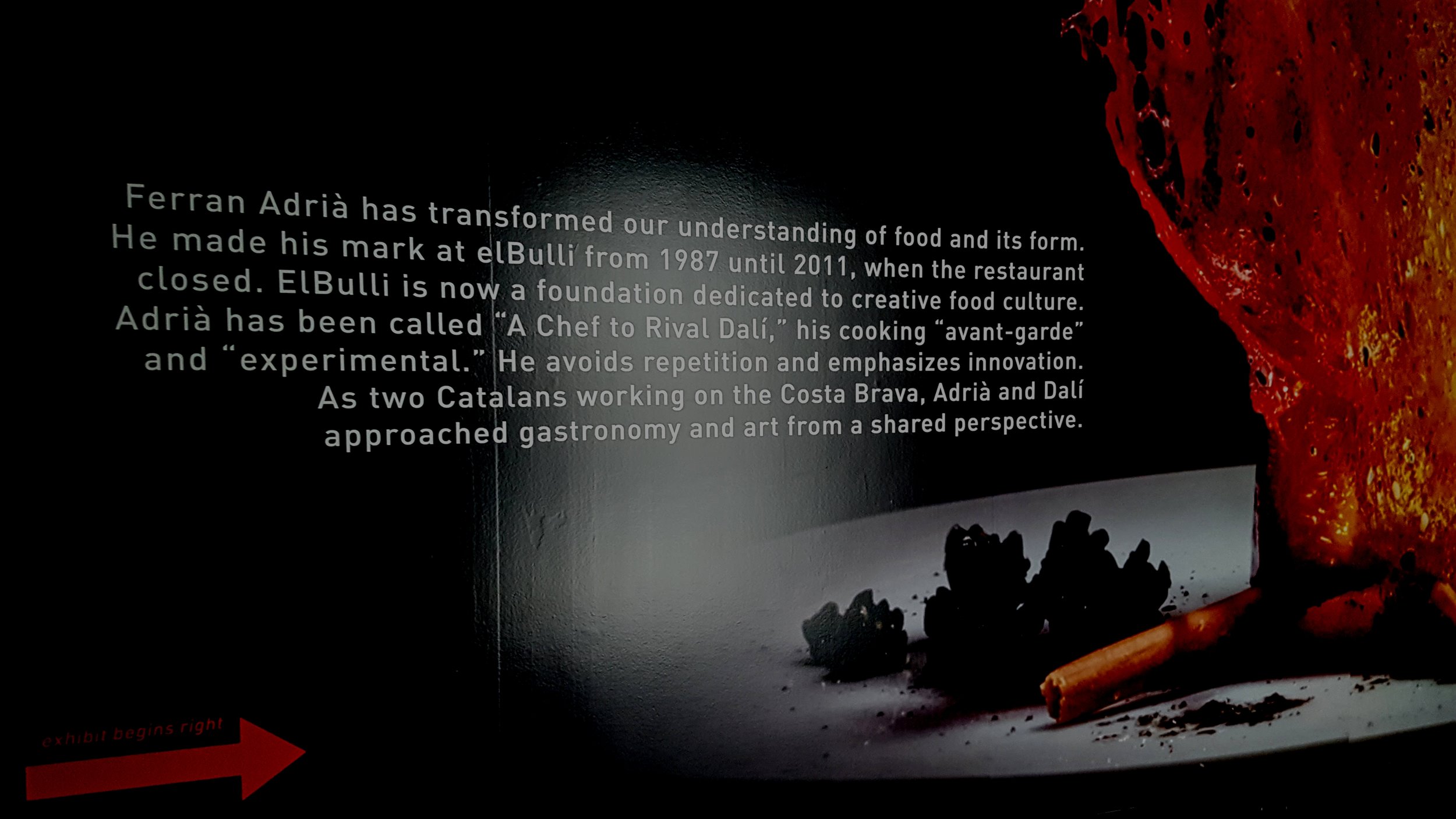 Adria Exhibit Entrance