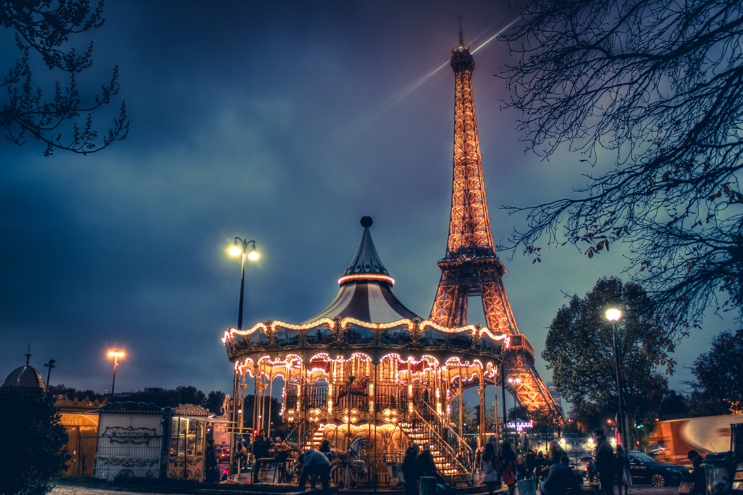 Eiffel Tower Carousel Paris France Europe Eric Bravo.jpg