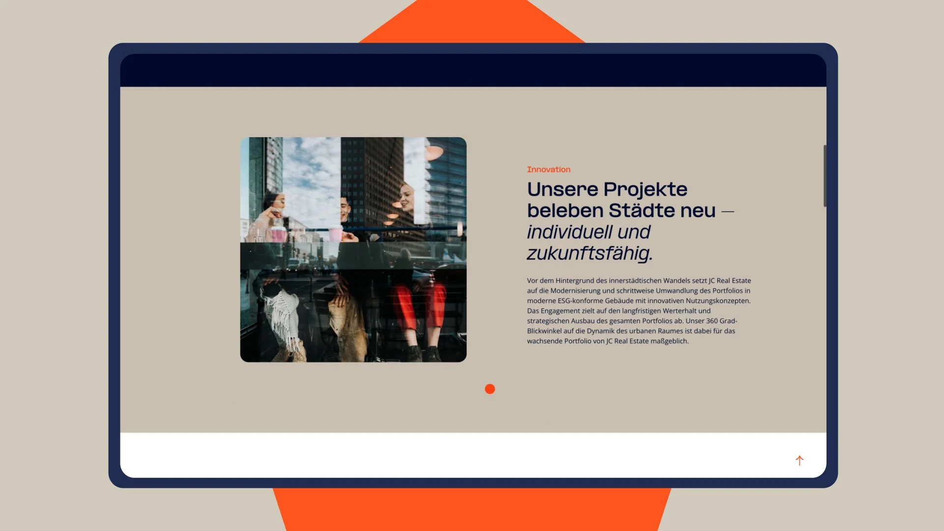 UI Screen Flow Animation