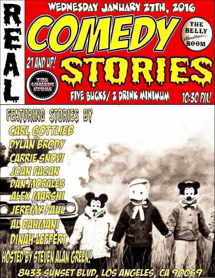 Comedy Stories @ The Comedy Stores - May 11, 2016