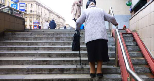 Those with Mobility issues in Moscow.