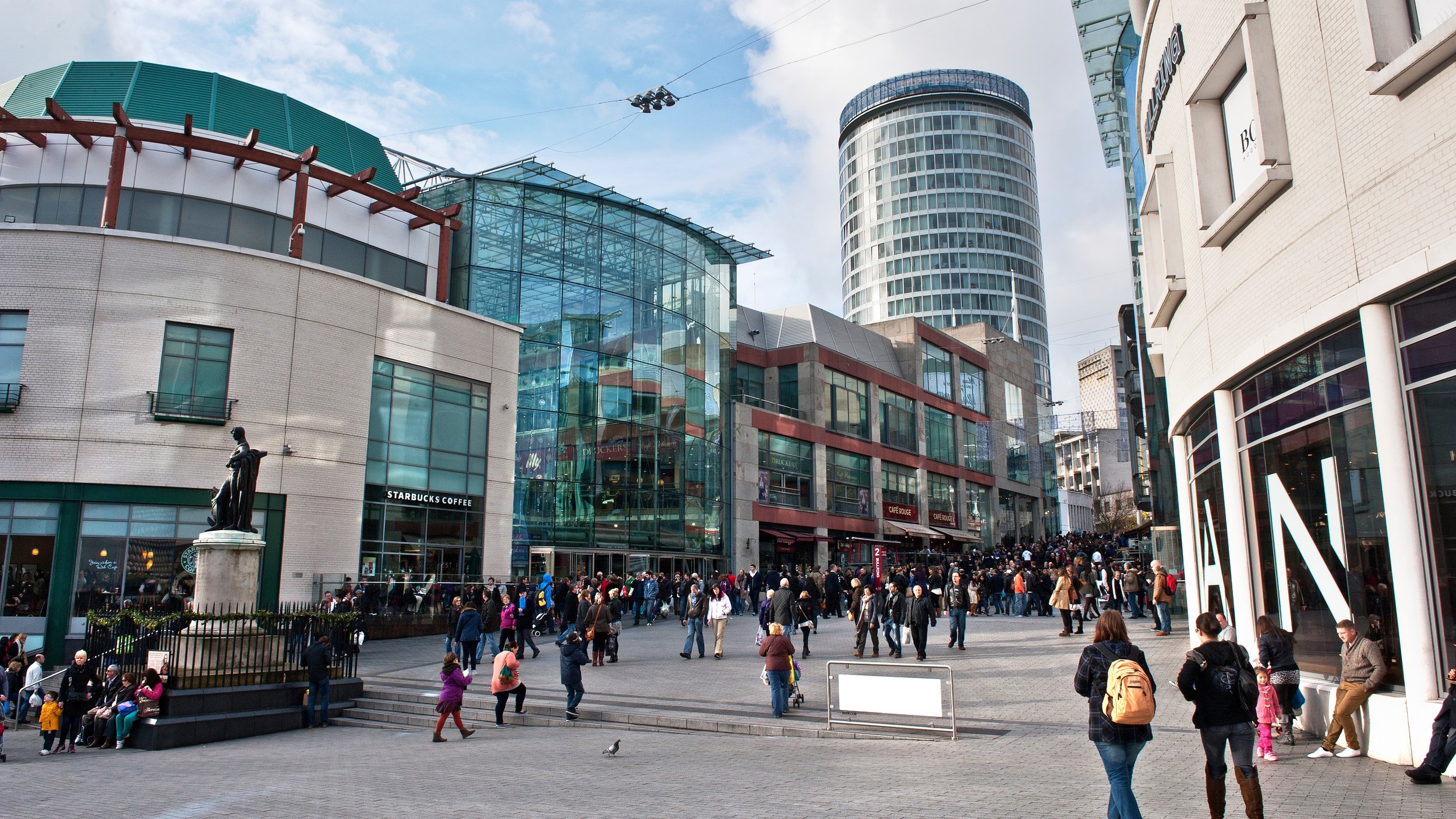 Birmingham City Centre re-born. 