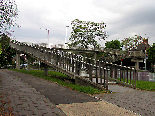 Typical Footbridge, St. Margaret's, London. 