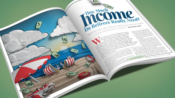 Research Magazine spread