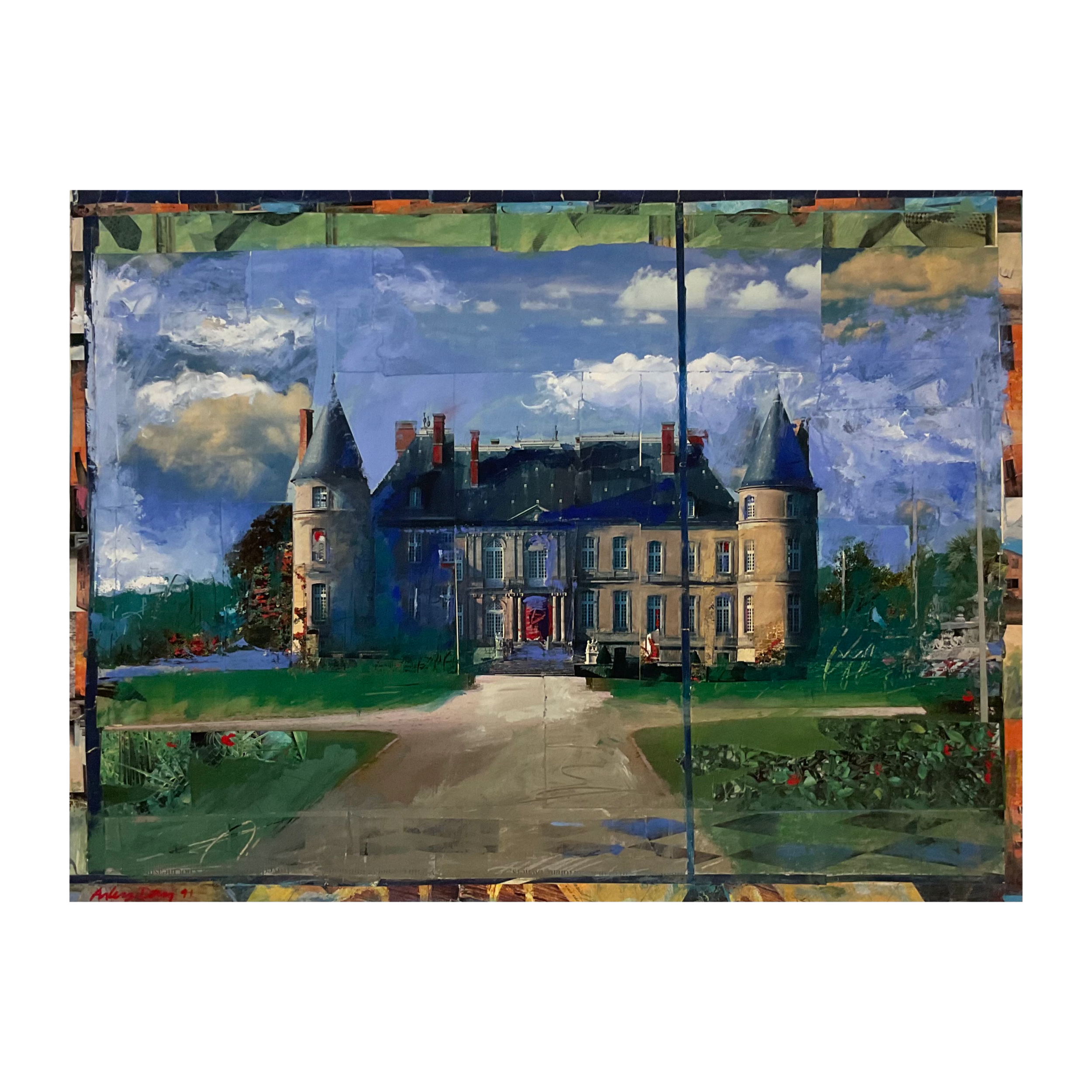 CASTLE SKIES , 15  3/8  X  20  7/16