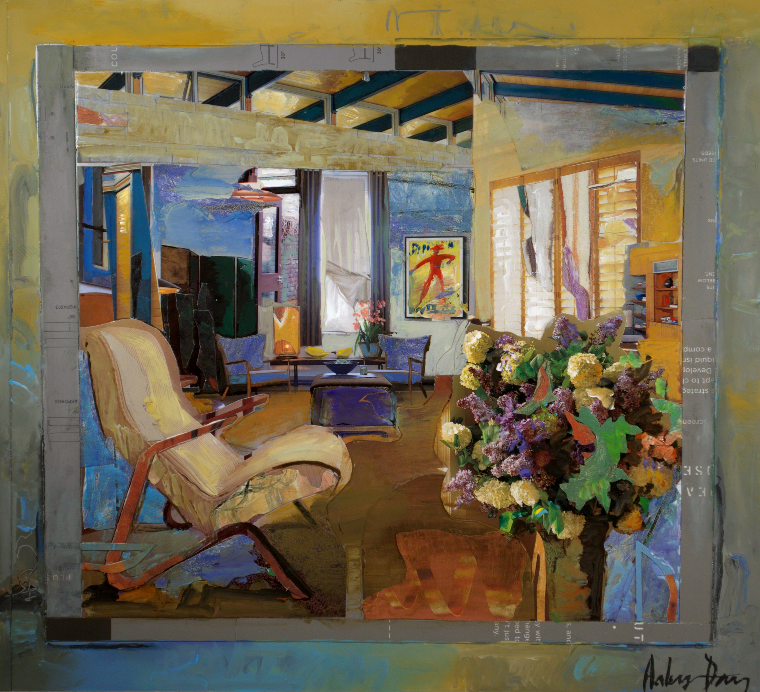 ARLESS' PLACE  13 1/8 X 14 9/16