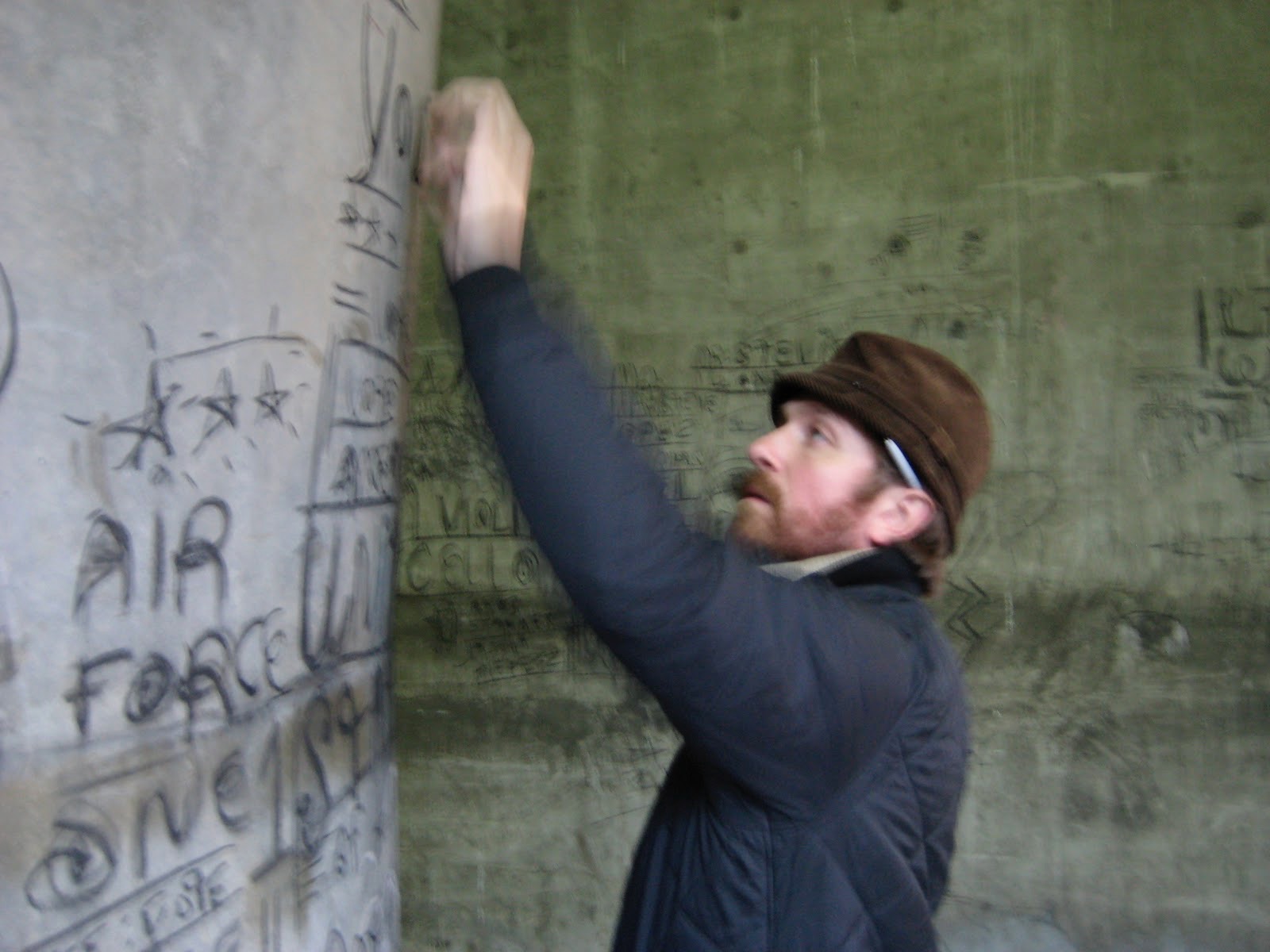 LOS ANGELES TIMES , COVERED DALY’S WORK ON THE WALLS OF GRAND STREET TUNNEL DURING THE FILM’S PRODUCTION