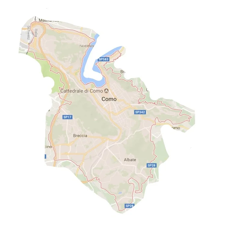 Via: Google Maps y my Picasso skills
