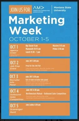 Fall 2017 | Marketing Week