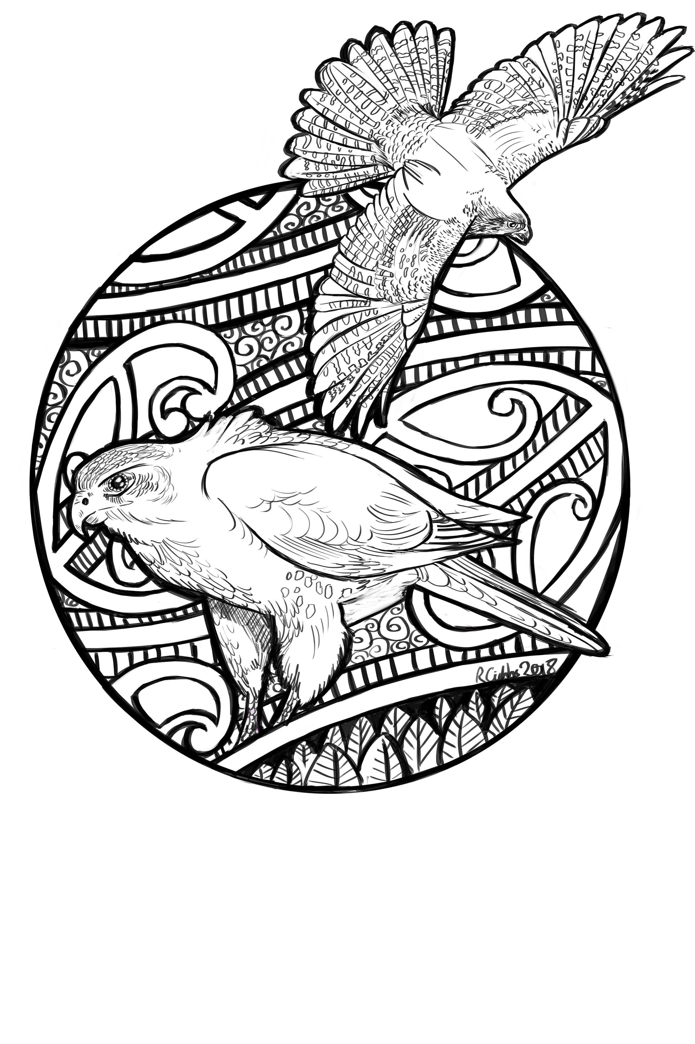 Block Poster: Kārearea