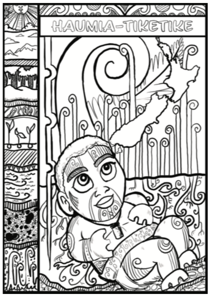 Atua - Gods of New Zealand -Haumia Tiketike