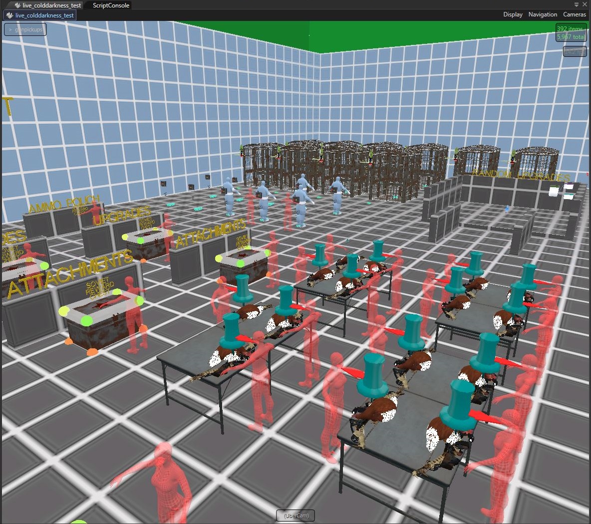 A test level I made to test the objects and challenges for Cold Darkness