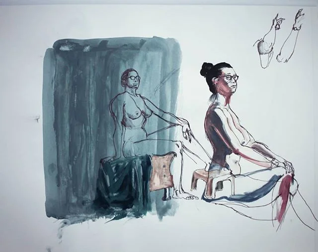 11.14.19
It had been a really long time since I did figure drawing. I missed it a lot, felt like back in school.
.
.
.
.
#figuredrawing #stilllife #sketching #sketch #drawingfromlife #drawing #pendrawing #acrylicpainting #drawstudy #artwork #art #pai