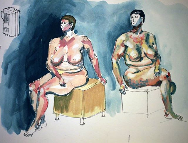 11.20.19
Did more of a color study since there wasn't a lot of shadow on my angle.