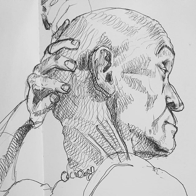 Tremor.
.
.
.
.
 #sketching #sketch  #drawing #pendrawing  #drawstudy #artwork #art