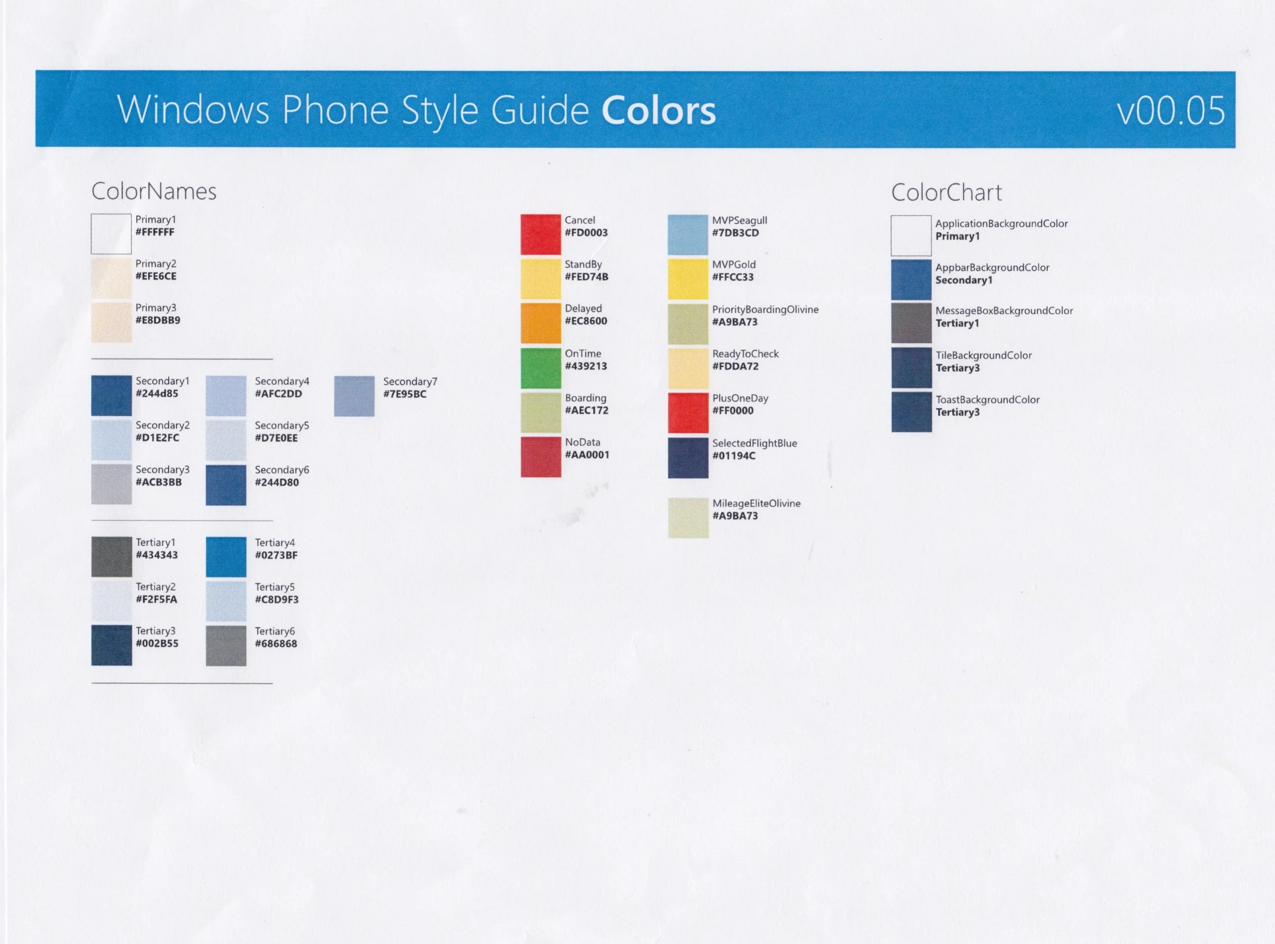 Windows App Styleguide