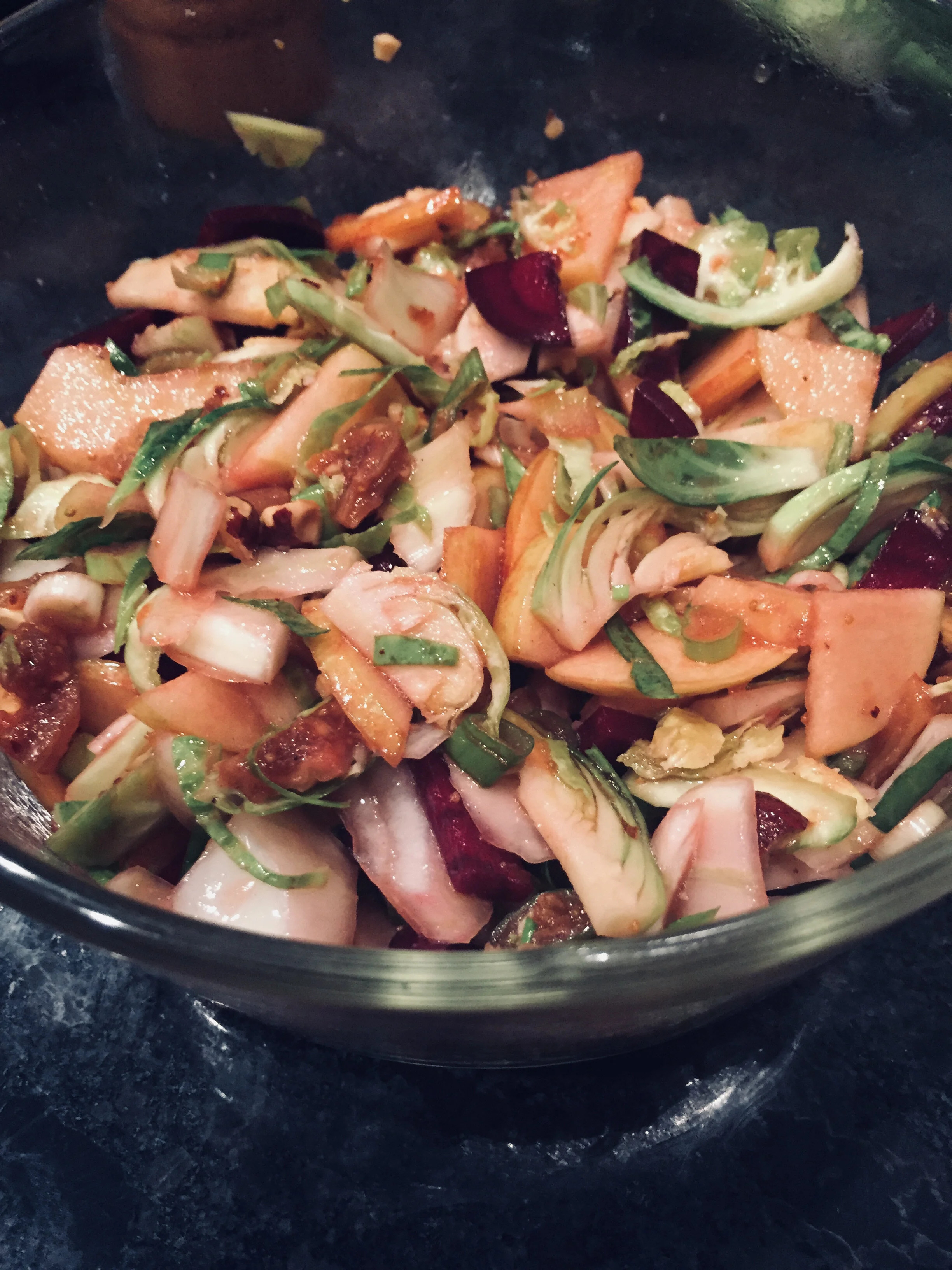 Apple Fennel Beat Slaw