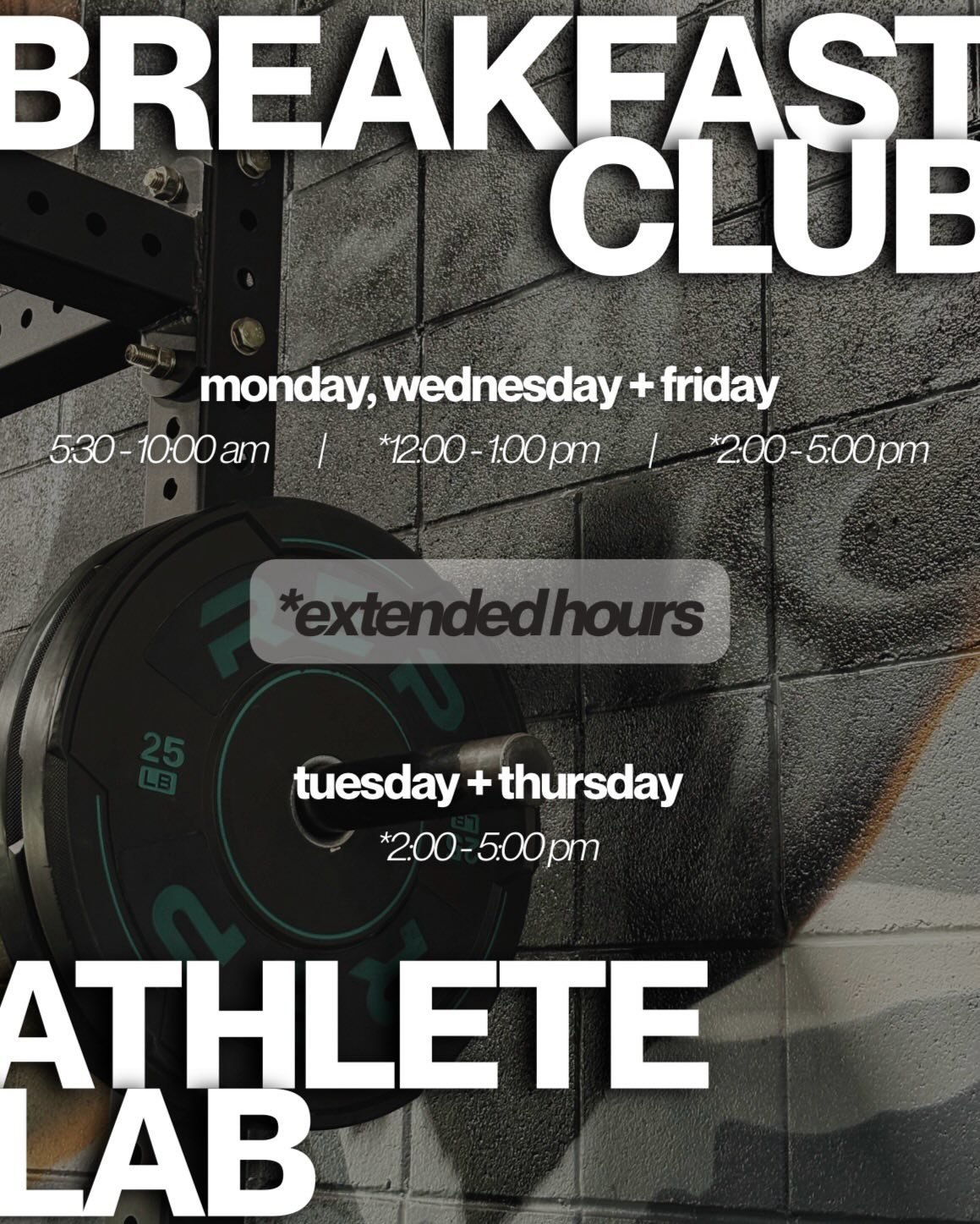 Fall training is here! 🍂💪🏼🎃 New times have been updated for both Athlete Lab + Breakfast Club, with youth training moving to the evenings. As always, if you have any questions don&rsquo;t hesitate to reach out! Let&rsquo;s keep working hard these