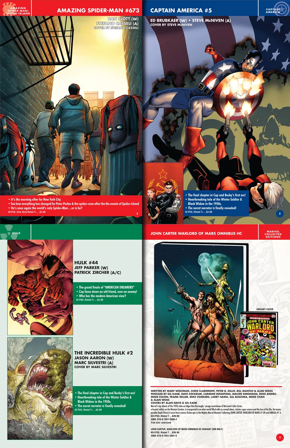 Marvel Previews Catalog Re-Design