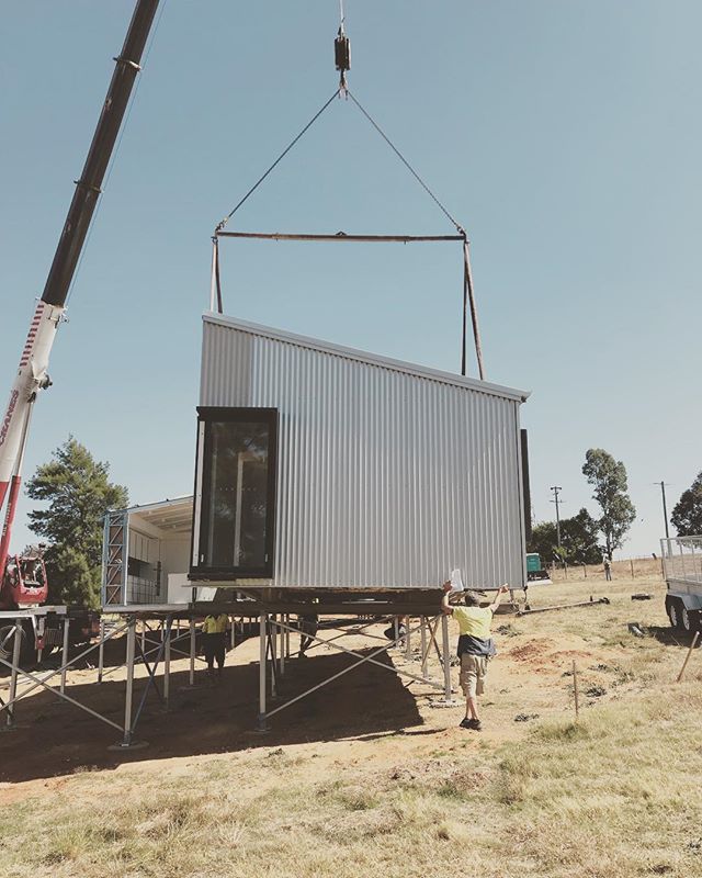 On site for our Cowra crane in!