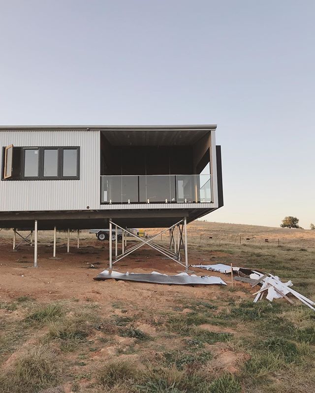 Our Cowra project in its new surroundings.