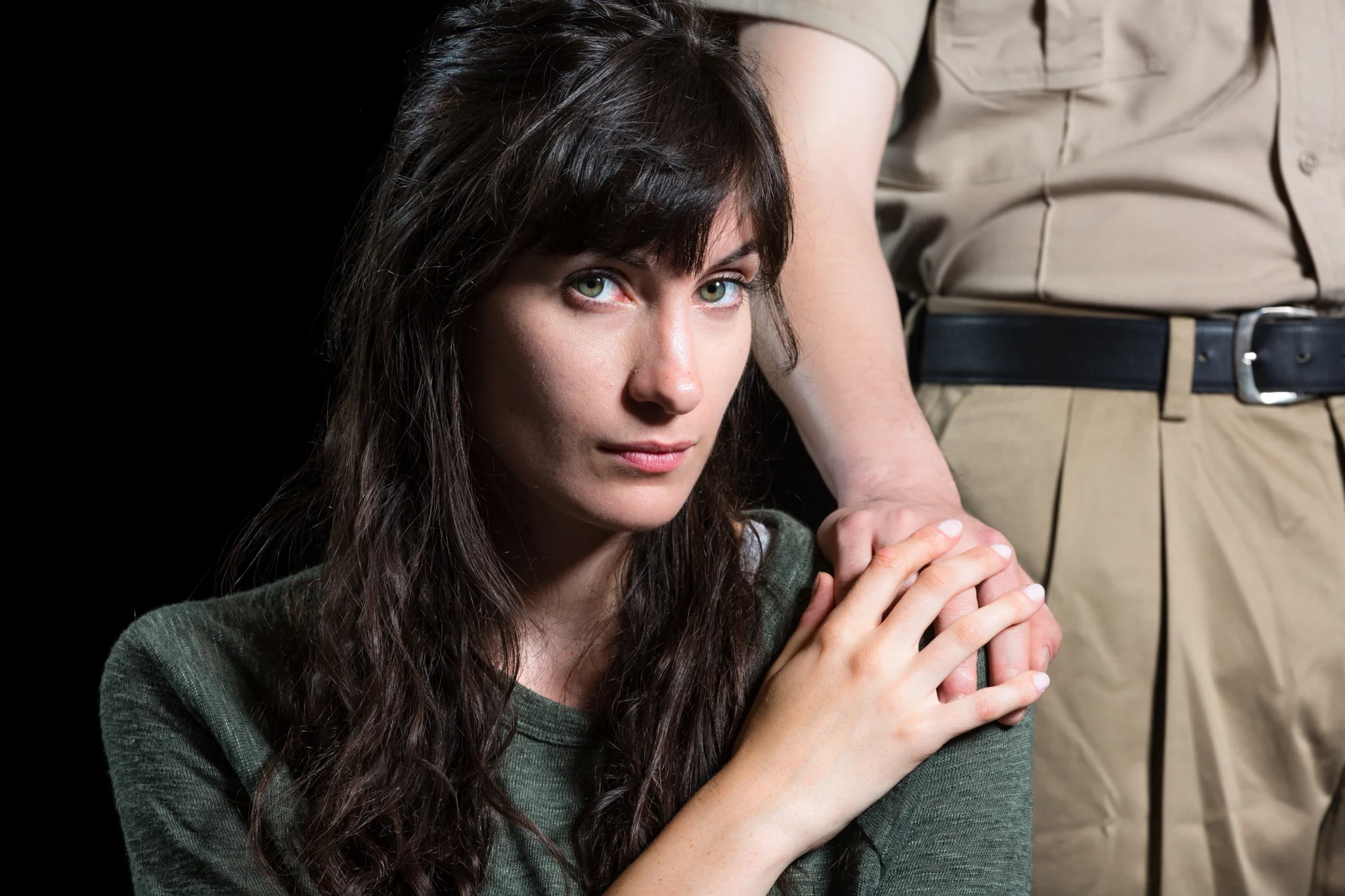 Promo shoot for Aenigma Theatre’s “Dying City” by Christopher Shinn, directed by Tanya Mathivanan https://www.aenigmatheatre.com/